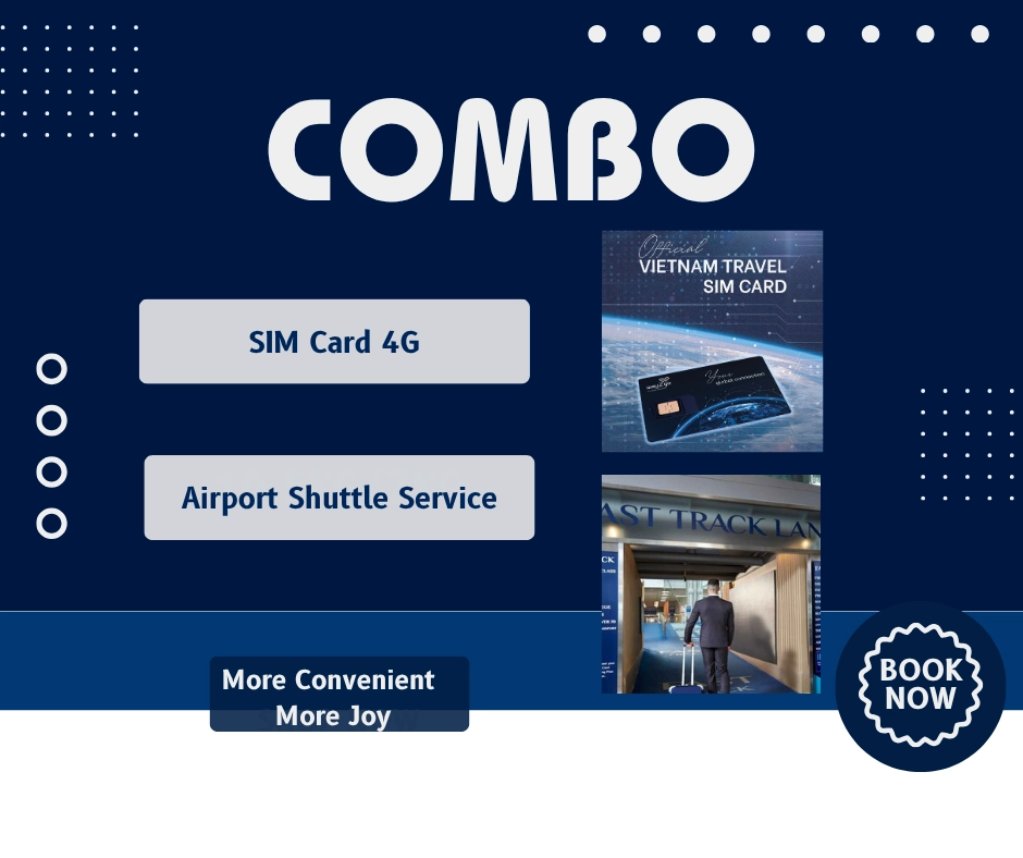 [COMBO] Priority Fast Track Arrival Service at Da Nang Airport + 4G SIM Card